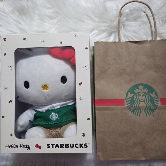 Hello Kitty x Starbucks Boxed Plush - Picture 3 of 7
